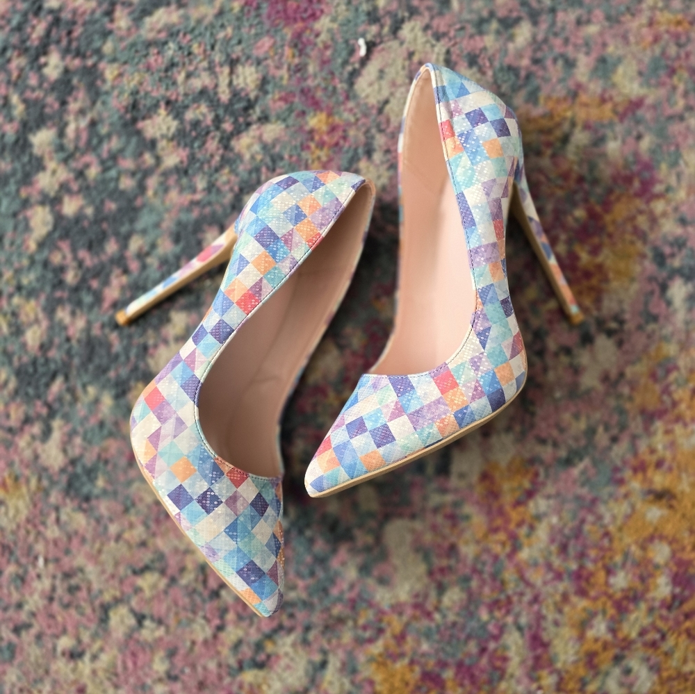 ✨️Geometric Style Pumps - Picture 4 of 6